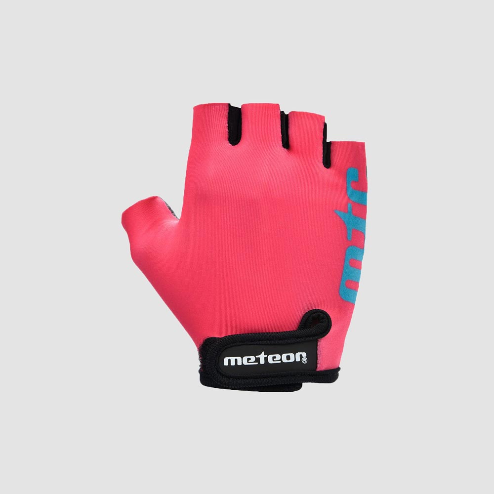 Cyklistické rukavice Meteor Bike Gloves Junior One Pink