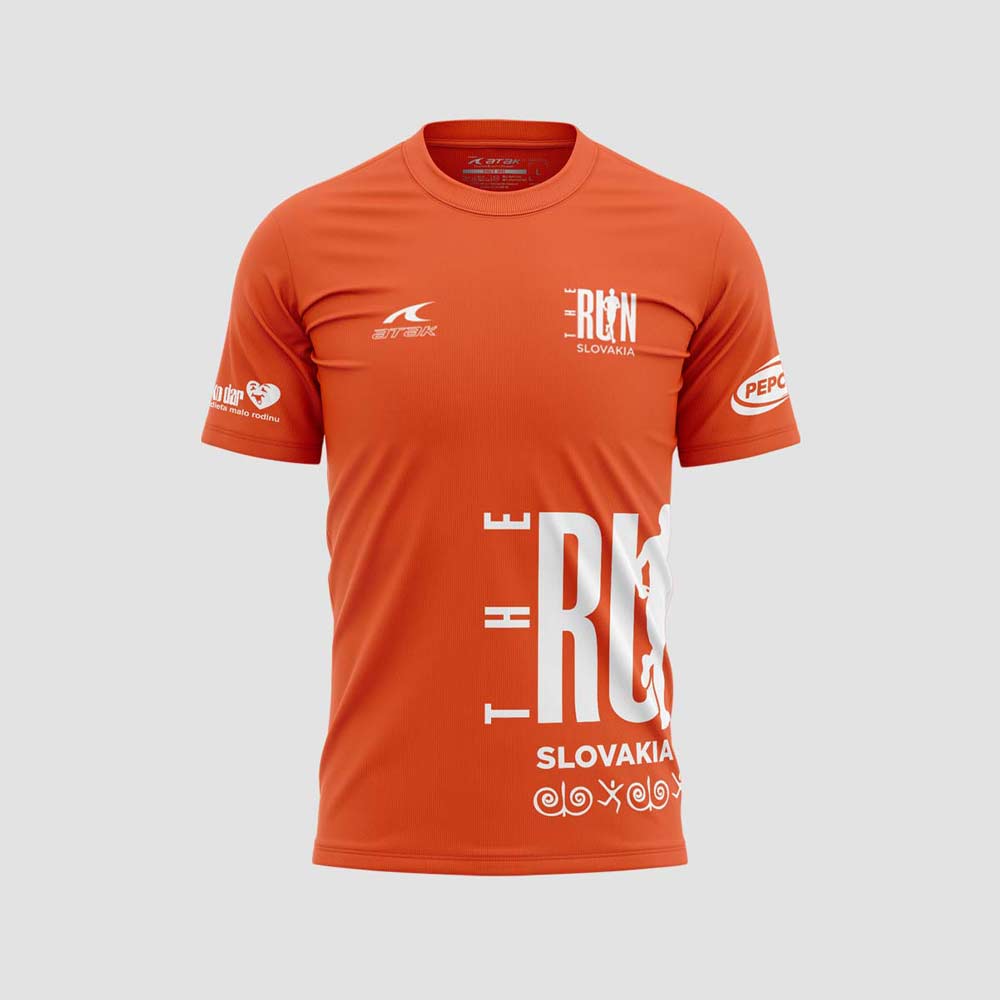 Pánske funkčné tričko THE RUN Slovakia 2018