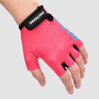 Cyklistické rukavice Meteor Bike Gloves Junior One Pink