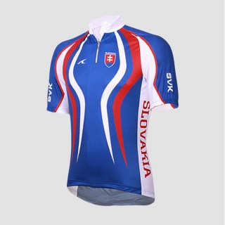 Cyklistický dres Slovakia 1301 SVK s krátkym rukávom