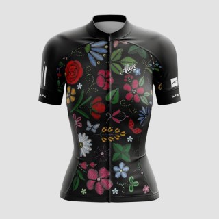 Dámsky cyklistický dres W F Flower A