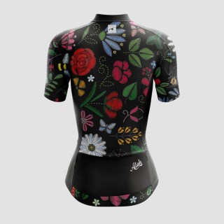 Dámsky cyklistický dres W F Flower A