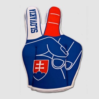Fan ruka SLOVAKIA | slovenská ruka na fadenie | ruka na fandenie SVK