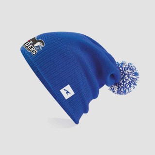RIVER RAIDERS Knitted Beanie with Pom-pom
