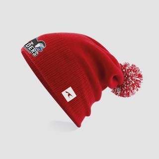 RIVER RAIDERS Knitted Beanie with Pom-pom