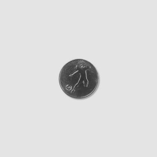 Rozhodcovská kovová minca