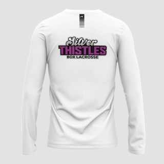 SILVER THISTLES Cotton T-Shirt Long sleeve 