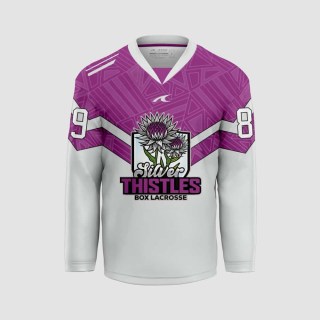 SILVER THISTLES Kids Match Jersey