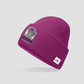 SILVER THISTLES Knitted Beanie