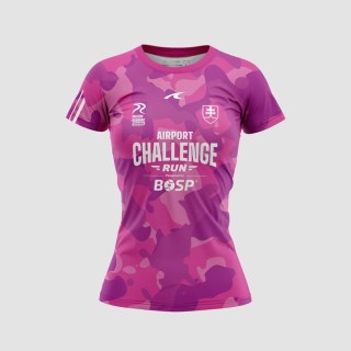 Tričko AIRPORT CHALLENGE CAMO dámske